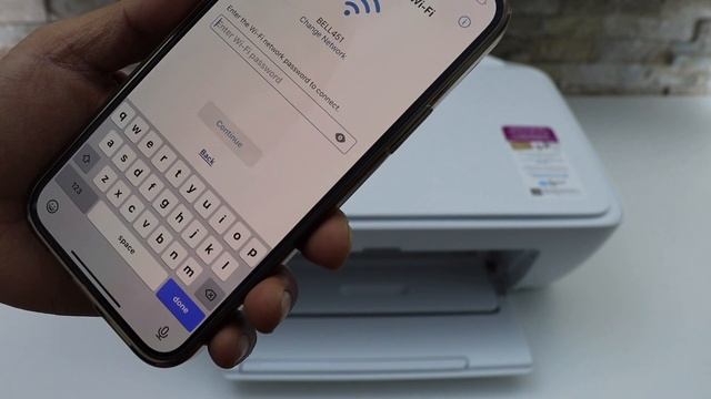HP DeskJet 2734e WiFi setup. смотреть онлайн