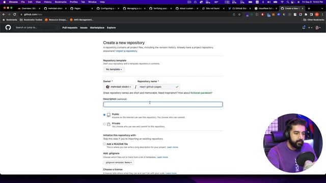 Deploy React app to Github Pages with Github Actions - w custom domain! смотреть онлайн