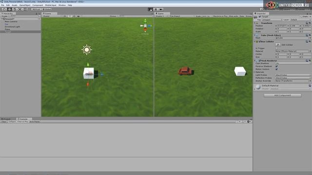 Курс Unity3D базовый - урок 3 (слив платного урока).