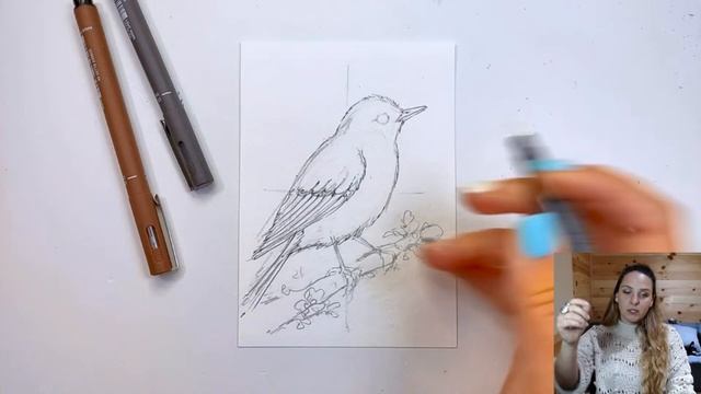 урок по скетчингу