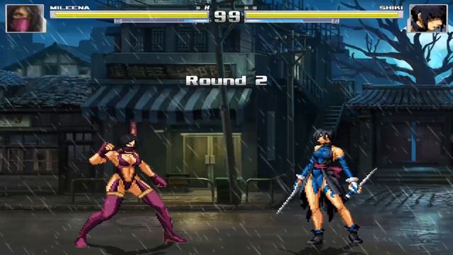 Mugen Battle : Mileena vs Shiki смотреть онлайн