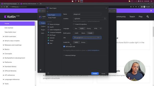 Kotlin para devs Java: Criando e rodando um projeto em Kotlin смотреть онлайн