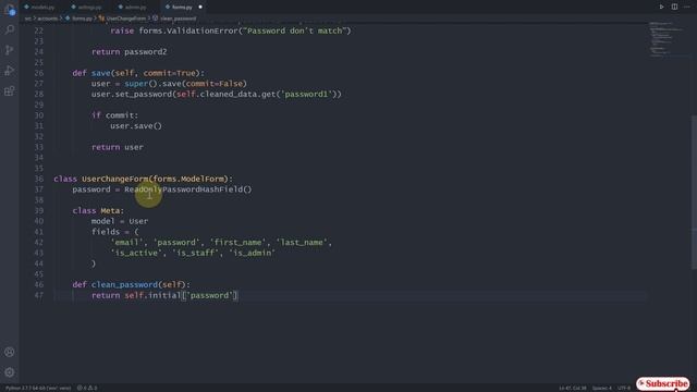 Creating a Custom User Model in Django Part 2 | কাস্টম ইউসার মডেল | Bangla | Bengali (বাংলা) смотреть онлайн