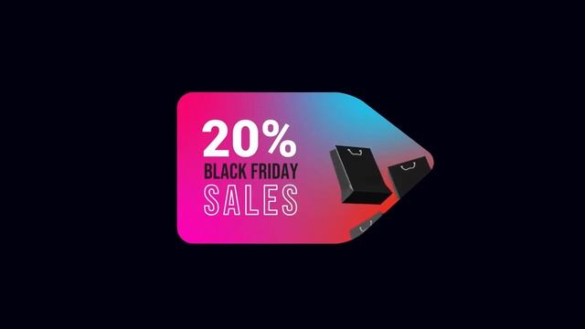 Black Friday Sales Titles DaVinci Resolve Template смотреть онлайн