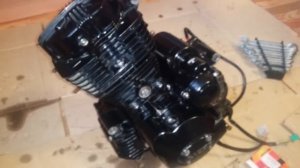 [Сборка двигателя 164 FML. Карбюратор keihin  pz30 с ускорительным насосом]