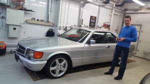 Mercedes - Benz w126 coupe (Возрождение Легенды)