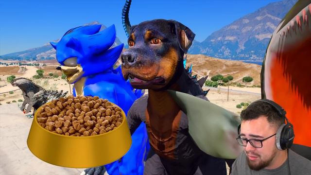 The GODZILLA SIZE COMPARISON In GTA 5 (Kong Zilla) смотреть онлайн