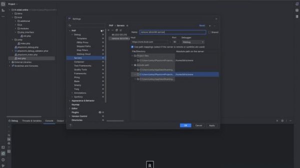 Настройка Xdebug для  BitrixVM в PHPStorm на удаленном сервере (Timeweb)