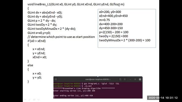 Computer Graphics Laboratory(17CSL68)-Program 1 смотреть онлайн