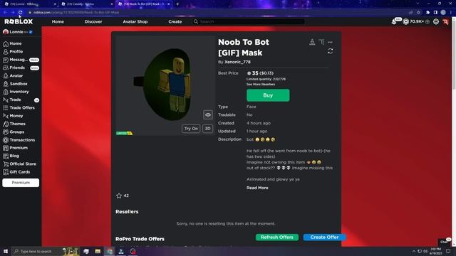 FREE UGC LIMITED SNIPE BOT!! (INSANE) смотреть онлайн