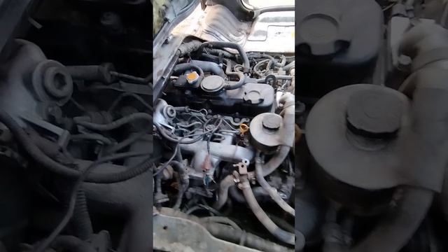 Работа двигателя Nissan TD27T смотреть онлайн