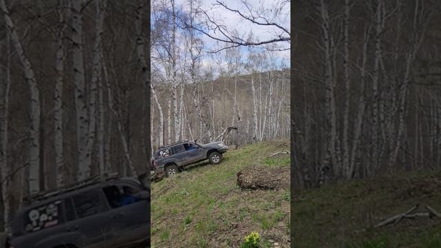 крузак 100 лебедится на уклоне смотреть онлайн