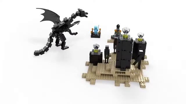 21117 Дракон Края Minecraft LEGO смотреть онлайн