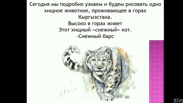 "Моё любимое животное- в анималистическом жанре". Изобразительное искусство смотреть онлайн