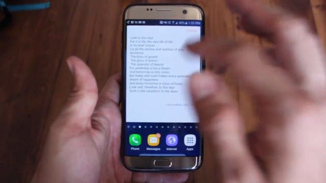 How to Screenshot - Samsung S7 Edge смотреть онлайн