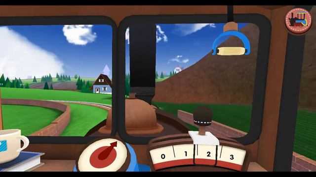 Toca Train/ Поезд Toca железная дорога игра как мультик для малышей смотреть онлайн