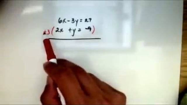 Solving System of Linear Equations Algebraically смотреть онлайн