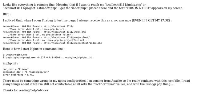 Nginx 1.8 Configuration Problems смотреть онлайн