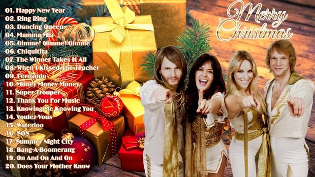 ABBA Christmas Songs Greatest Hits Playlist 2021 смотреть онлайн