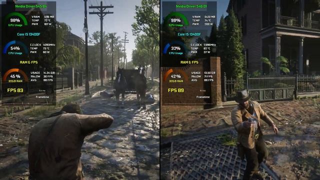 Nvidia Drivers (545.84 vs 546.01) Test in 7 Games RTX 3060Ti - Comparison Test смотреть онлайн