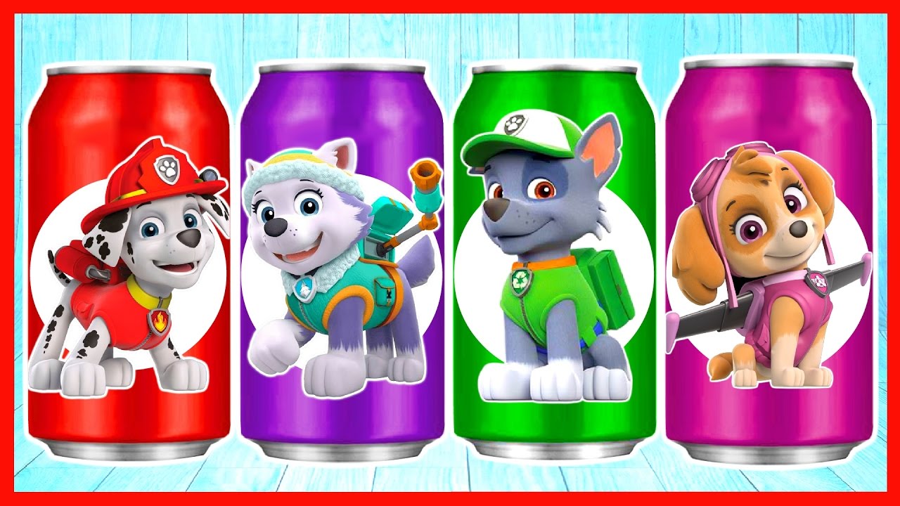 Мультик про Щенячий патруль. Учим цвета. Фанта. Ам Ням. Learn Colors. Fanta. смотреть онлайн