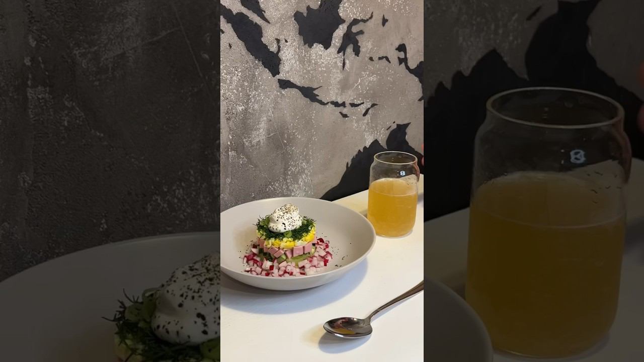 Когда вспомнил что за все лето не ел Окрошку #shorts