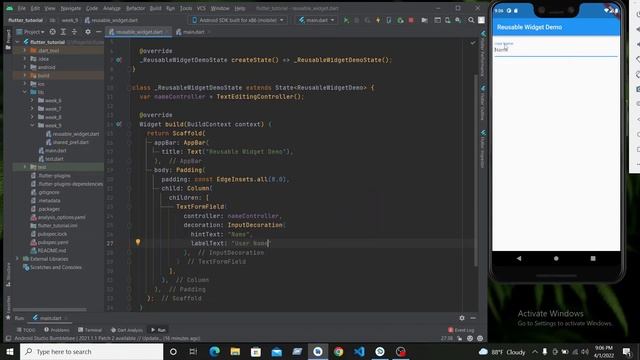 Dart & Flutter Complete Guide |Making Custom Widget смотреть онлайн
