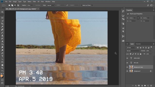 How To Make VHS Camcorder Effect - Photoshop Tutorial