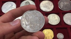 Рубль 1741 СПБ Иоана Антоновича