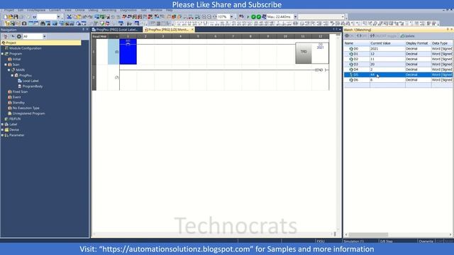 Mitsubishi PLC Date and Time Read Write Using Instructions смотреть онлайн