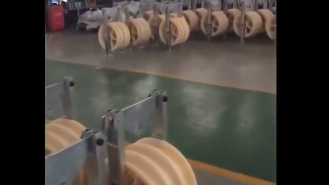Nylon Wheels Pulley Conductor Stringing Block смотреть онлайн