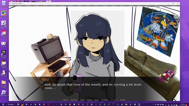 distant girlfriend simulator demo (3-STAR GAME JAM) смотреть онлайн
