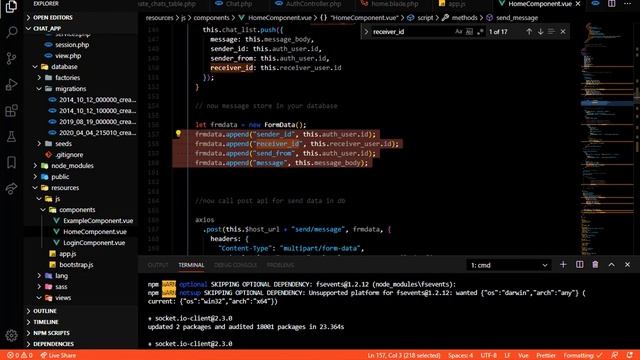 Part 06 Sending messages using Socket.io & Store messages in Database смотреть онлайн