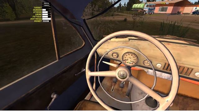 Dented Skoda Octavia Combi - RCO Rusko - First Start In 46 Years Of Standing! My Summer Car Rescue