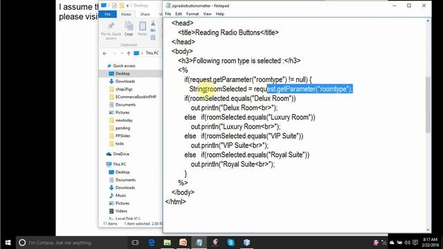 How to Use Radio Button In JSP, Java Server Pages (In Hindi) смотреть онлайн