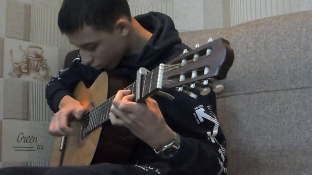 МУККА - Девочка с каре | Fingerstail Guitar Cover смотреть онлайн