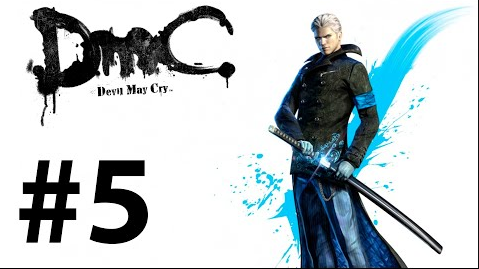 Прохождение DmC: Devil May Cry - Vergil's Downfall (HD) 2013 - Миссия 5 (Собственная тень) смотреть онлайн