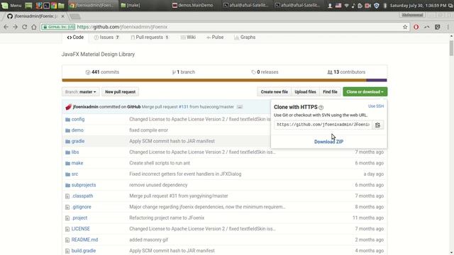 JavaFx JFoenix Tutorial #13 : Running The JFoenix Demo смотреть онлайн