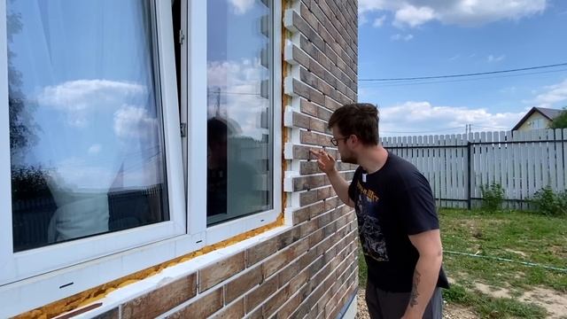 ?Лучший ФАСАД для газобетона! Соседи в ШОКЕ! Облицовка термопанелями!?