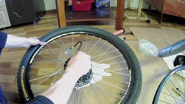 Установка заднего.электро- моторколеса MXUS