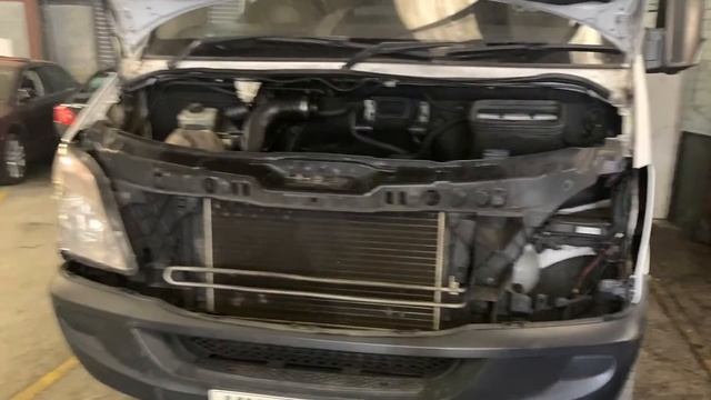 Mercedes Benz sprinter engine and gearbox replacement смотреть онлайн