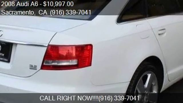 2008 Audi A6 3.2 quattro AWD 4dr Sedan for sale in Sacrament смотреть онлайн