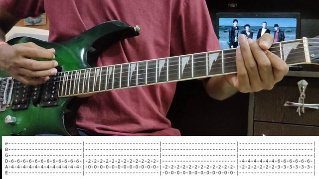 With Me | Sum 41 | Guitar Tabs | Guitar Cover | Lead + Rhythm | Guitar Tutorial | Tabs | Lesson смотреть онлайн