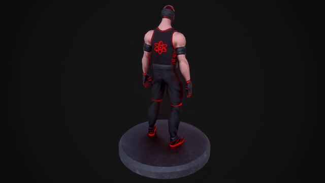 Stylized character (cyberpunk theme) смотреть онлайн