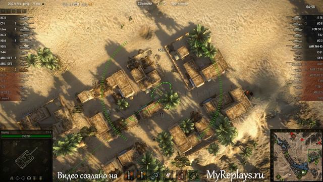 WOT: Песчаная река - СУ-8 - 2 фрага - смотреть онлайн