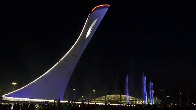 Поющие фонтаны в Олимпийском парке Сочи смотреть онлайн