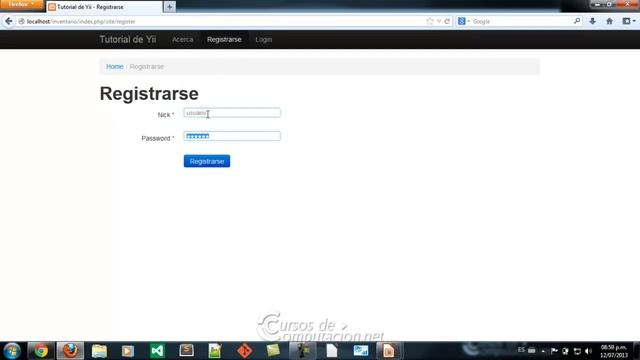 Introducción Curso PHP con Yii y Bootstrap - Sistema de Inventario смотреть онлайн