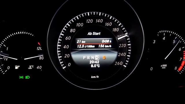 Mercedes E180 hız testi смотреть онлайн