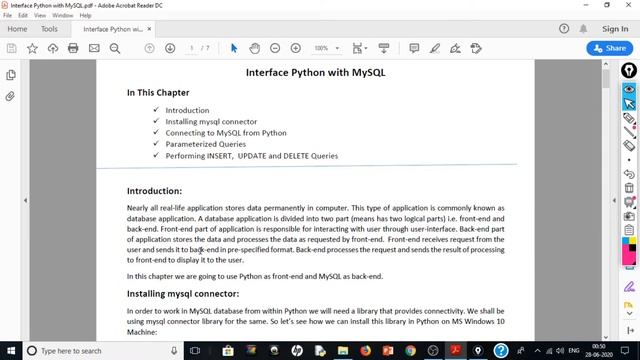 Interface Python with MySQL Part I смотреть онлайн