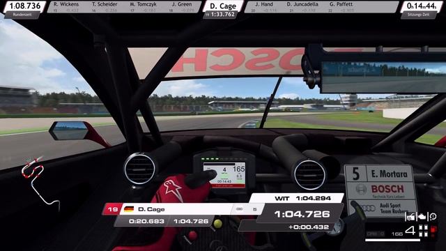 RaceRoom Racing Experience – DTM 2013 #1: Hockenheimring 1 Qualifying | 4K Gameplay German смотреть онлайн